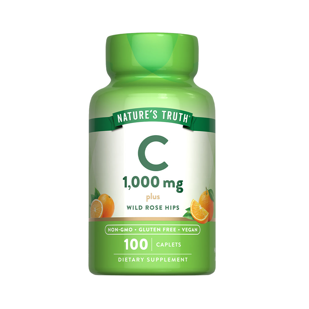 Vitamina C 1000 Mg & Wild Rose Hips - Comprimidos