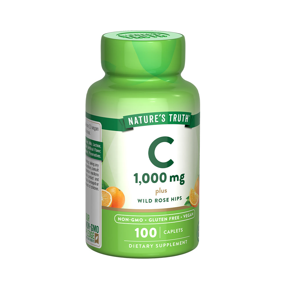Vitamina C 1000 Mg & Wild Rose Hips - Comprimidos