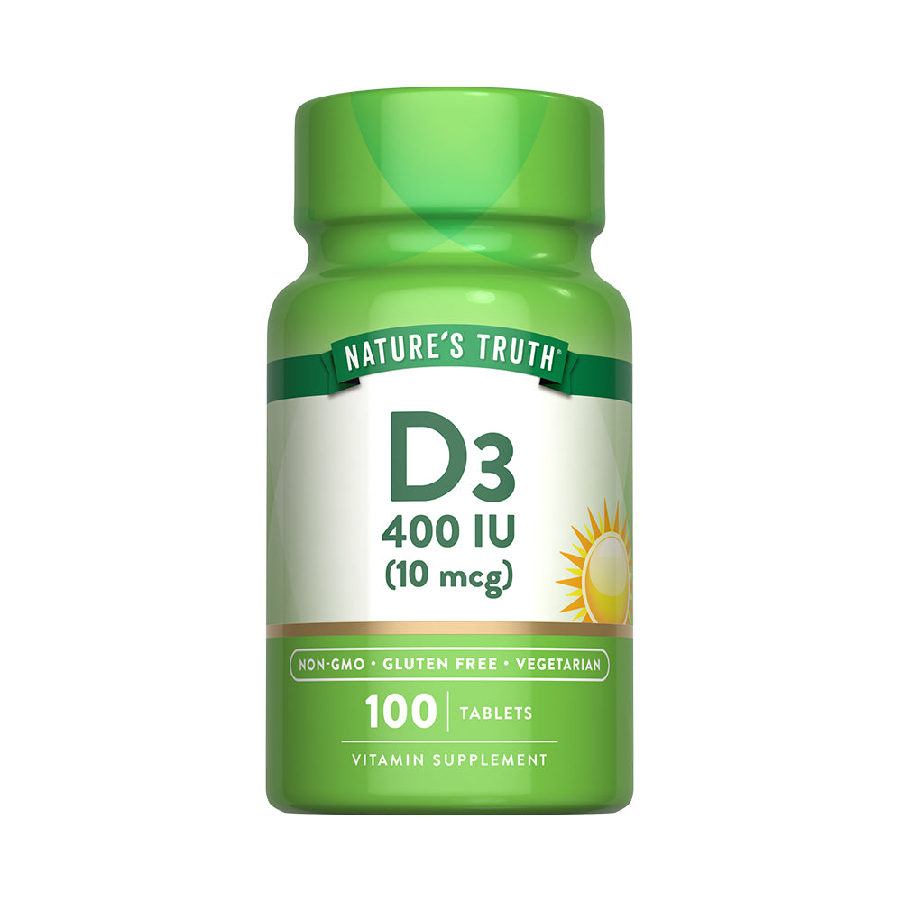 Vitamina D3 400 IU - 100 Comprimidos