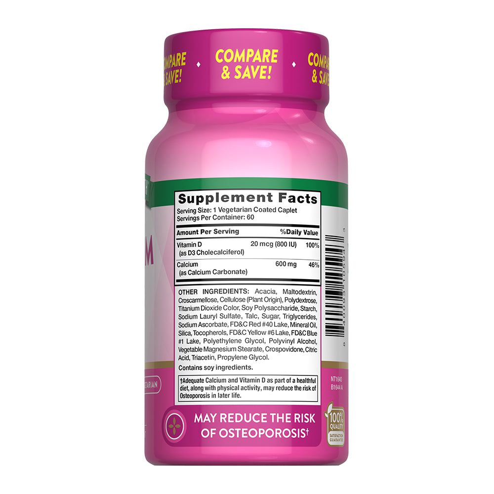 Calcio 600 mg + Vitamina D3