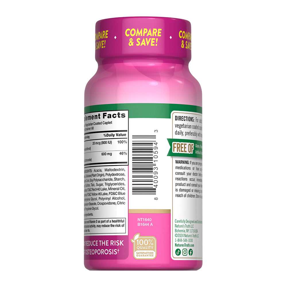 Calcio 600 mg + Vitamina D3