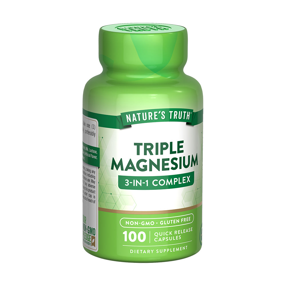Magnesio Triple Magnesium Complex 400 Mg - 100 Cápsulas