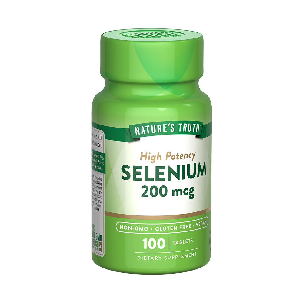 Selenio 200 Mcg - 100 Tabletas