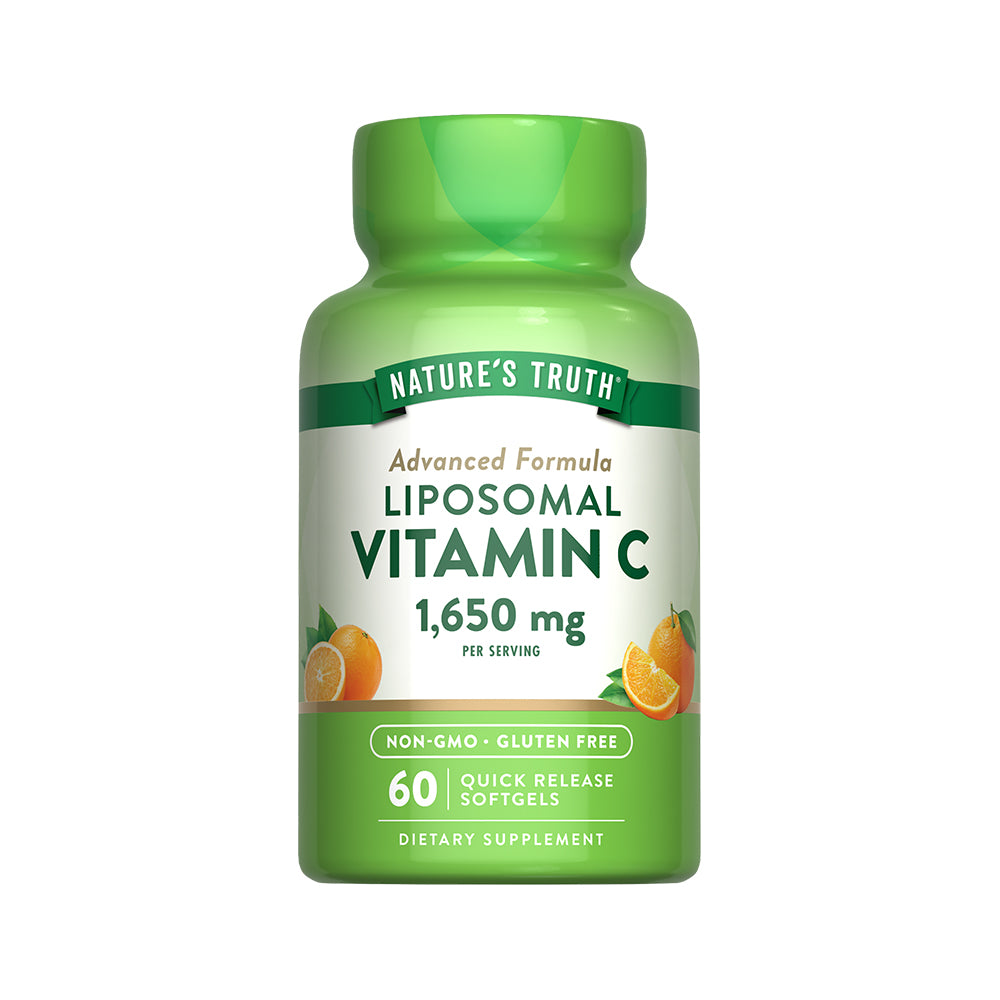 Vitamina C Liposomal 1650 mg - 60 cápsulas Liberación rápida