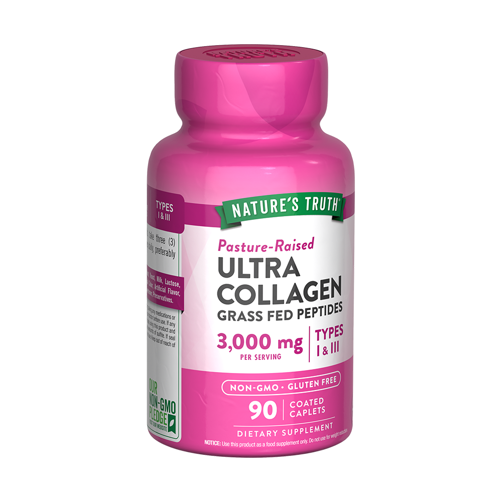 Colágeno Hidrolizado Tipo I & III con Vitamina C - 90 Comprimidos