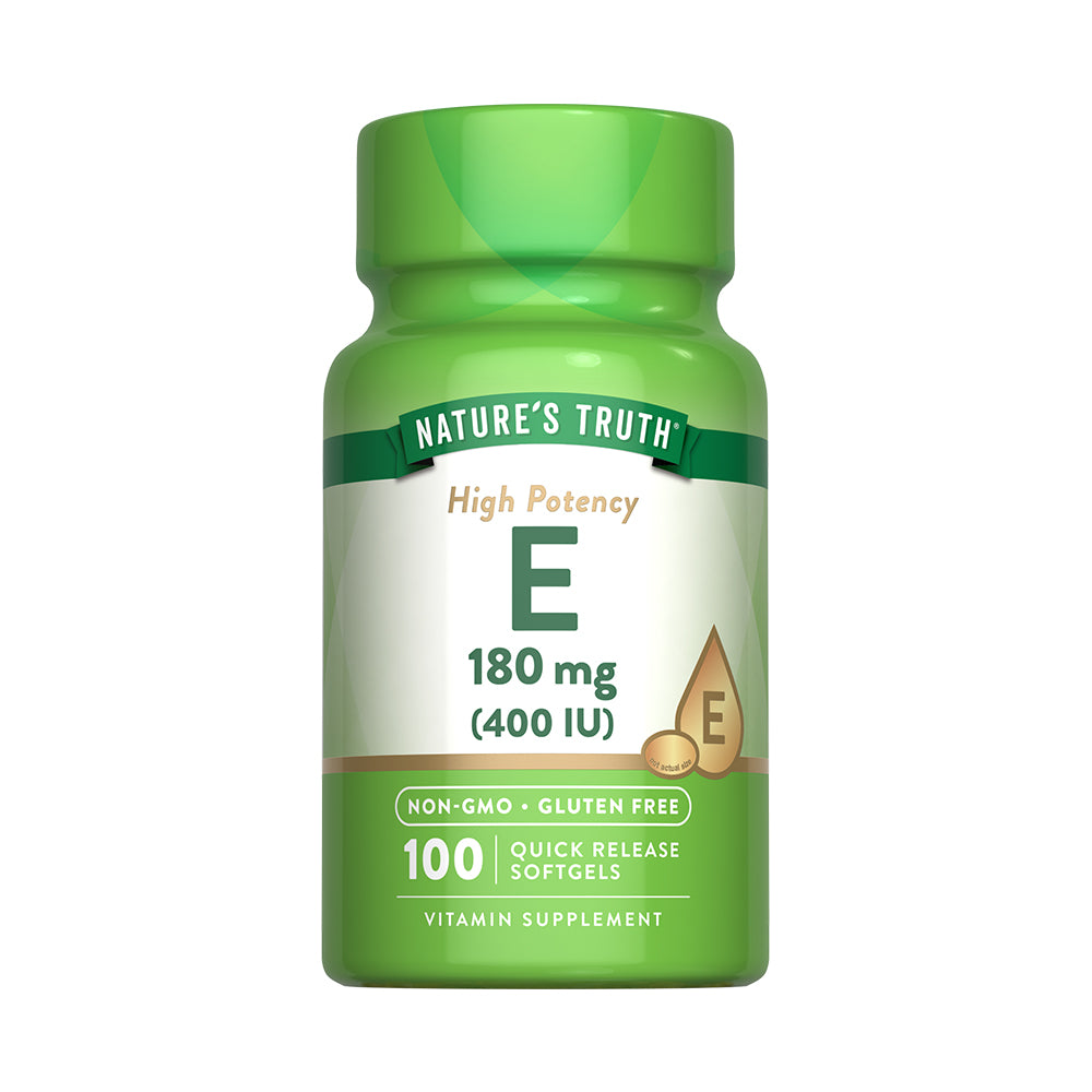 Vitamina E 400 IU - 100 Cápsulas Blandas