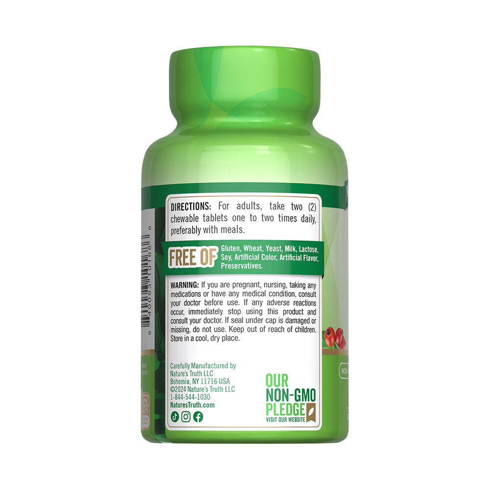 Vitamina C 1000 mg x2 comprimidos - 60 Comprimidos Masticables