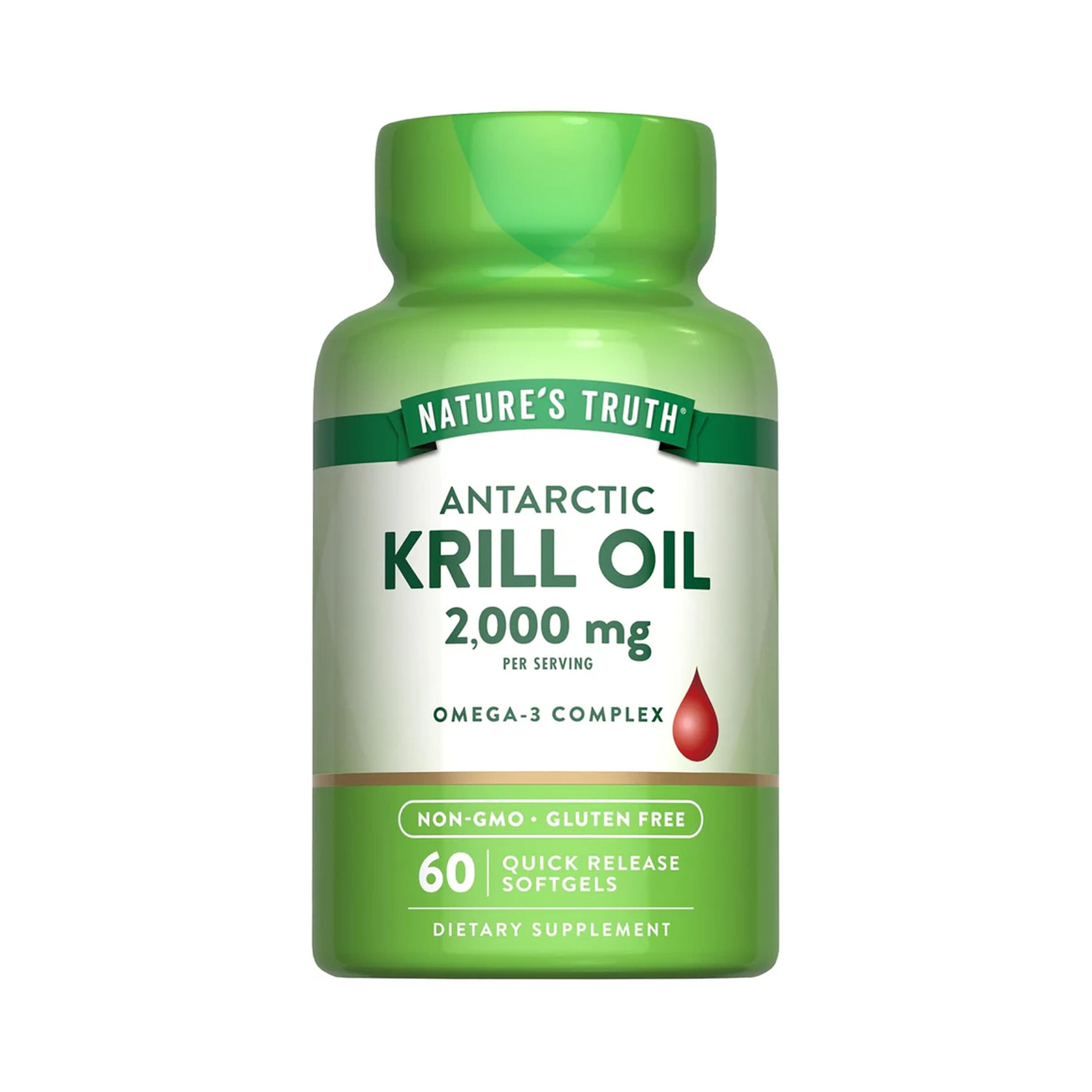 Krill Oil Omega 3 2.000 Mg - 60 Cápsulas Blandas