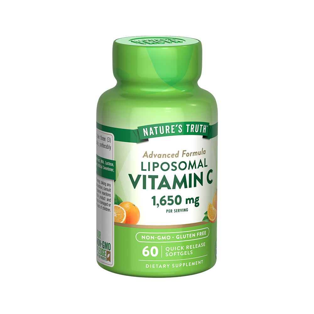 Vitamina C Liposomal 1650 mg - 60 cápsulas Liberación rápida